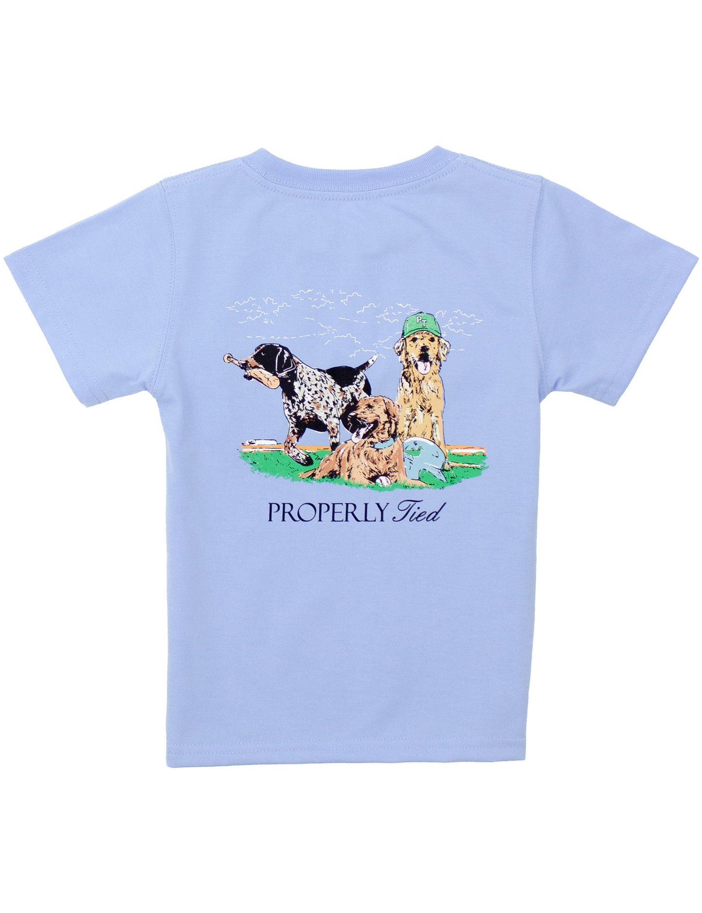 Light Blue Diamond Dogs Tee