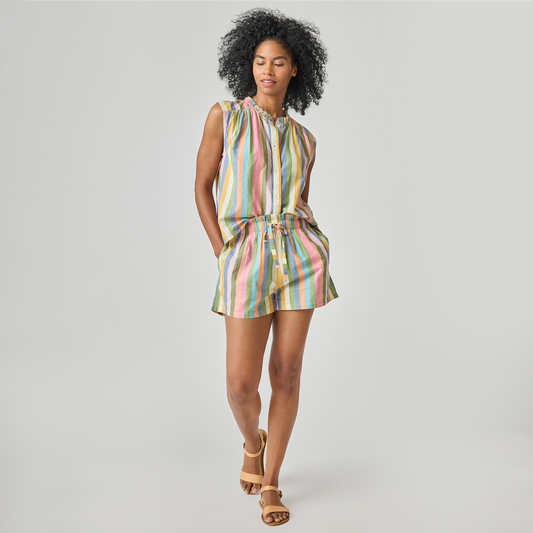 Parade Stripe Theodore Short