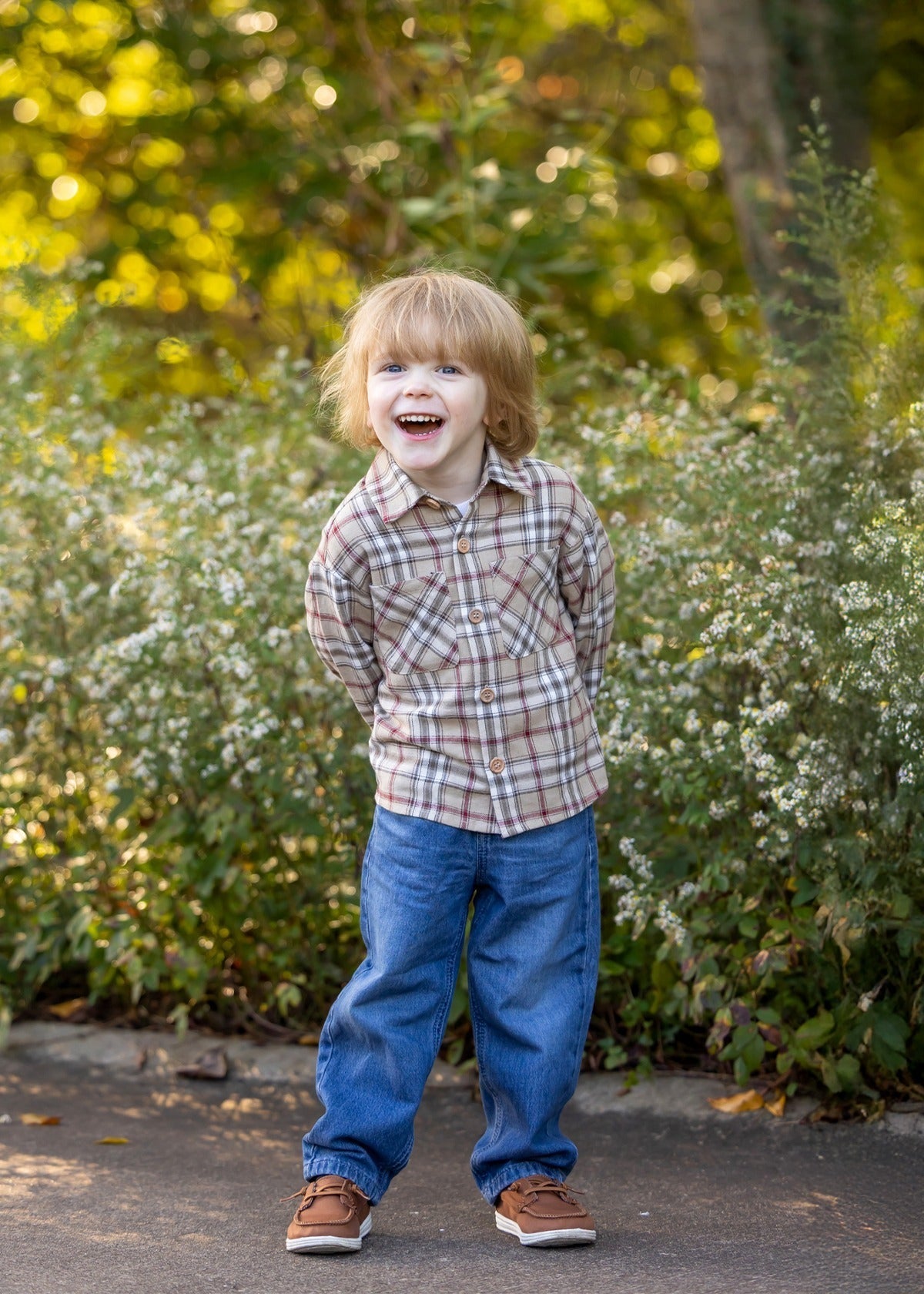 Nicholas Plaid Button Up Shirt