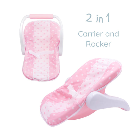 Pink Dot Carrier W/ Multi-Position Handle