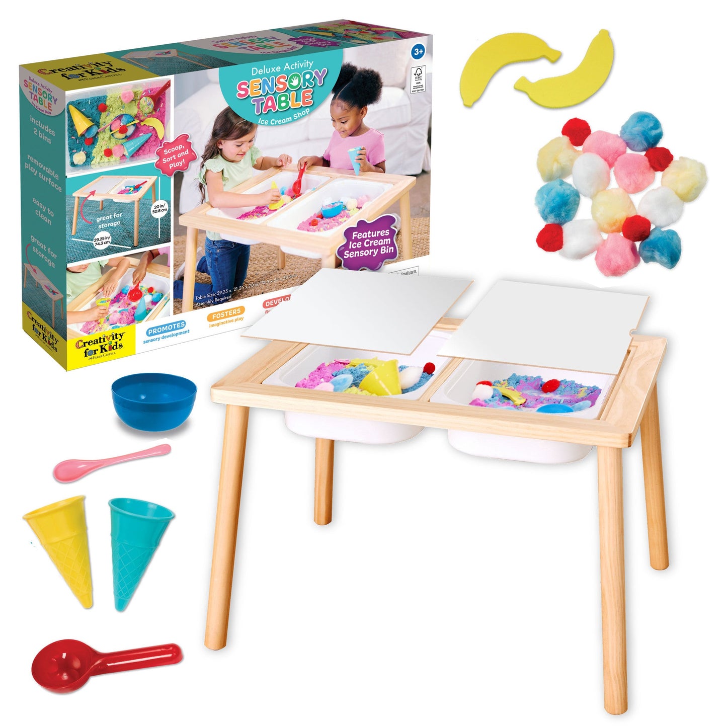 Deluxe Activity Sensory Table - Ice Cream Shop