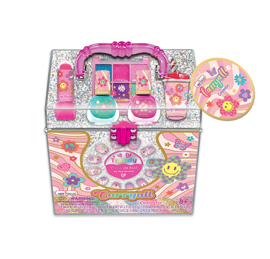 Carry All Cosmetic - Groovy Flower