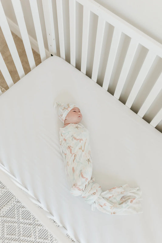 Coral Swaddle Blanket