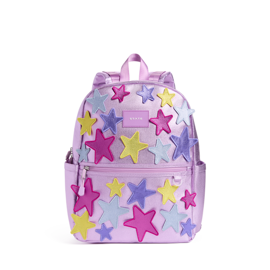 Metallic 3D Stars Kane Backpack