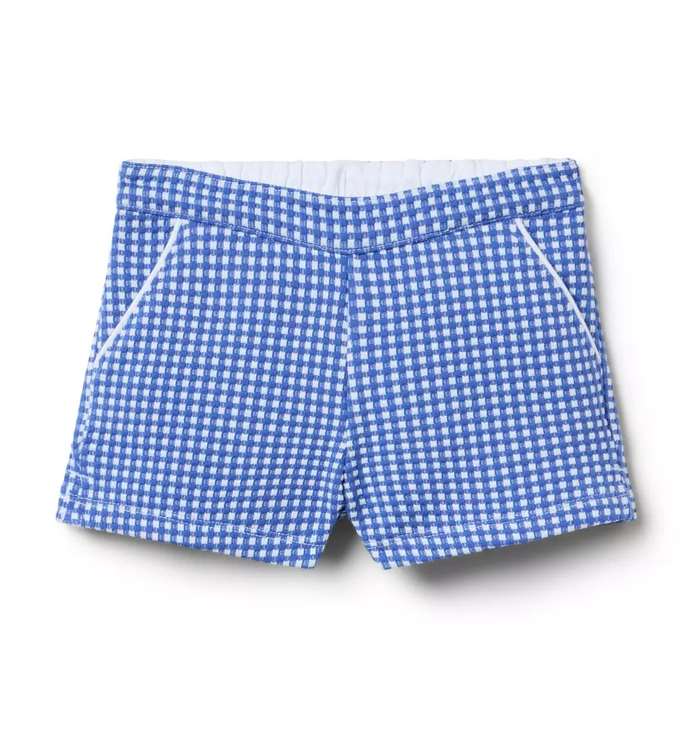 Royal Blue Gingham Set