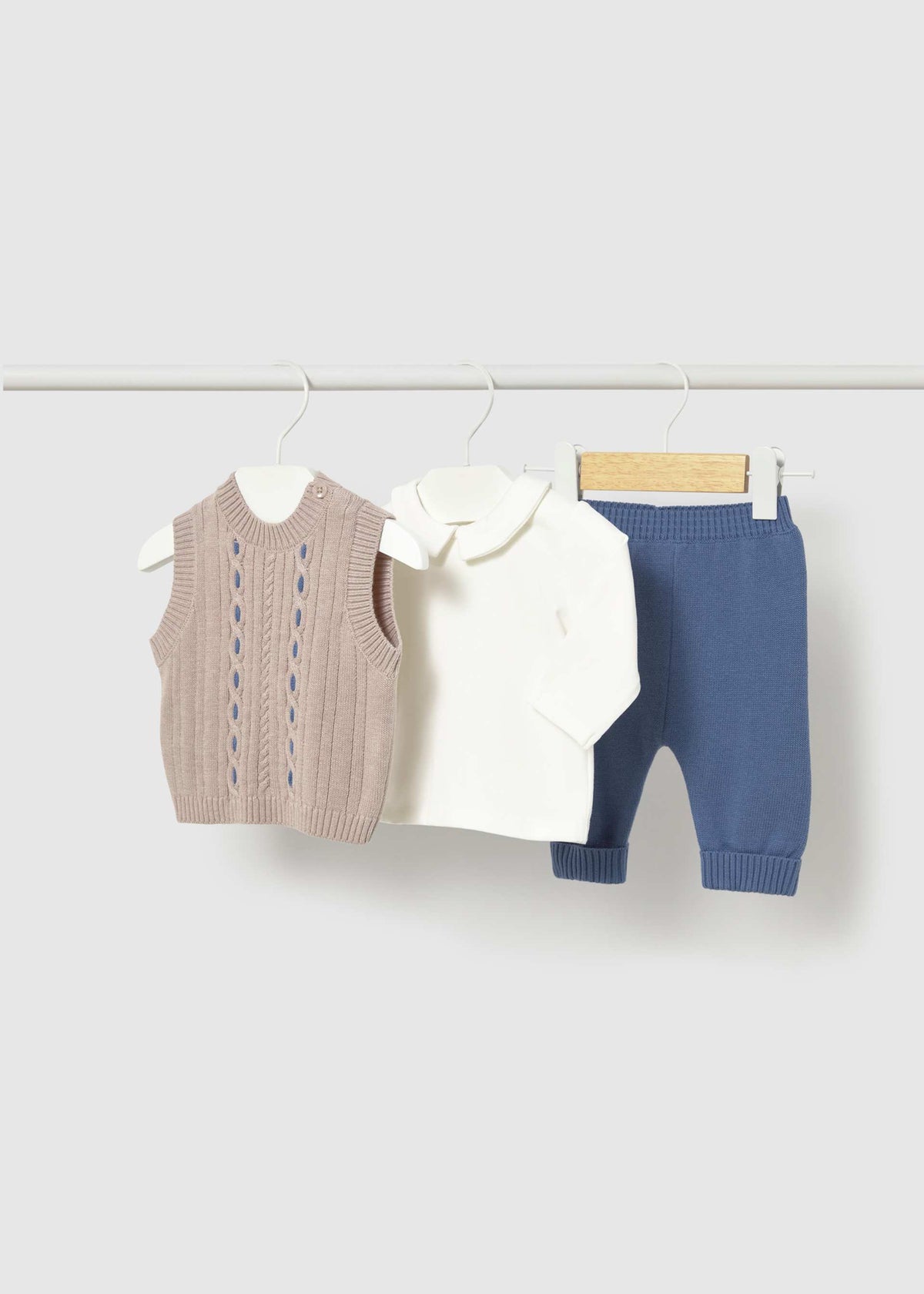 Blueberry Pant & Vest 3pc Set