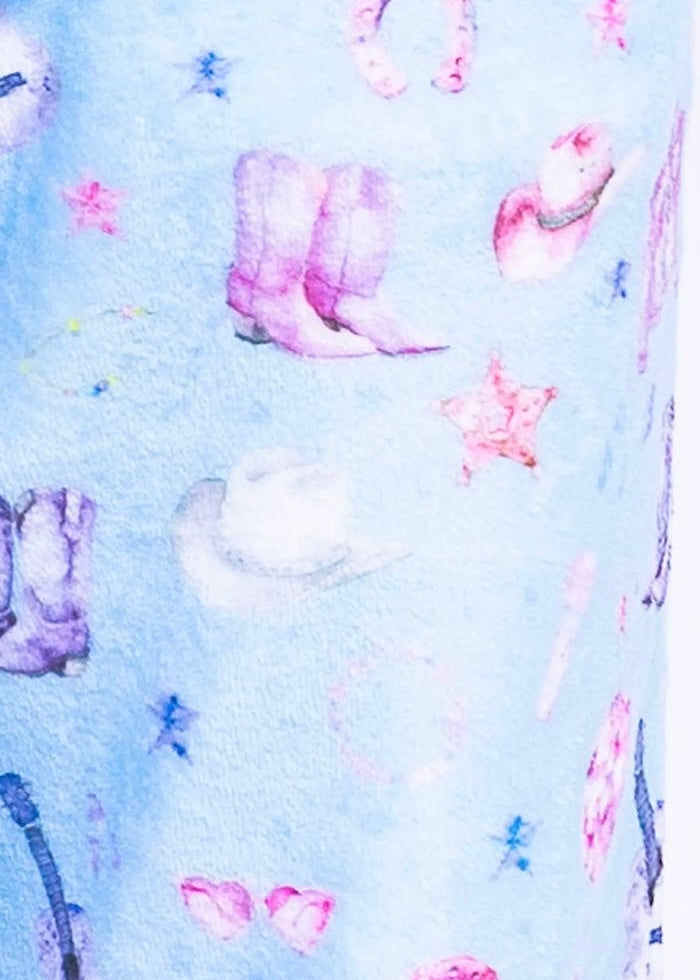 Wild West Plush Pajama Pant