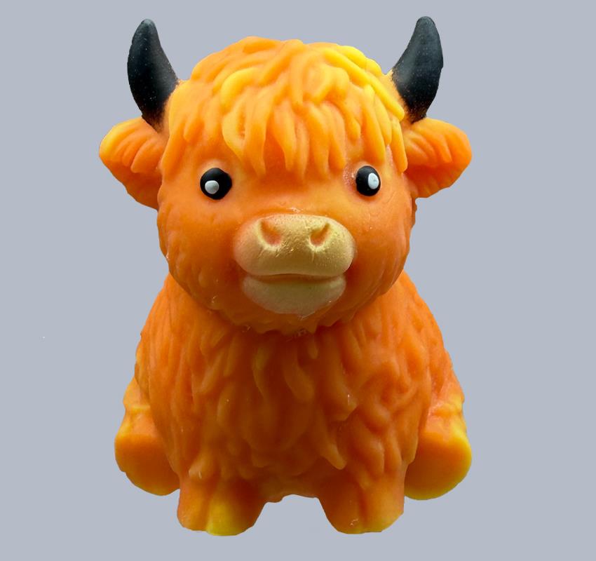 Dough Doughs Squish Highland Cow