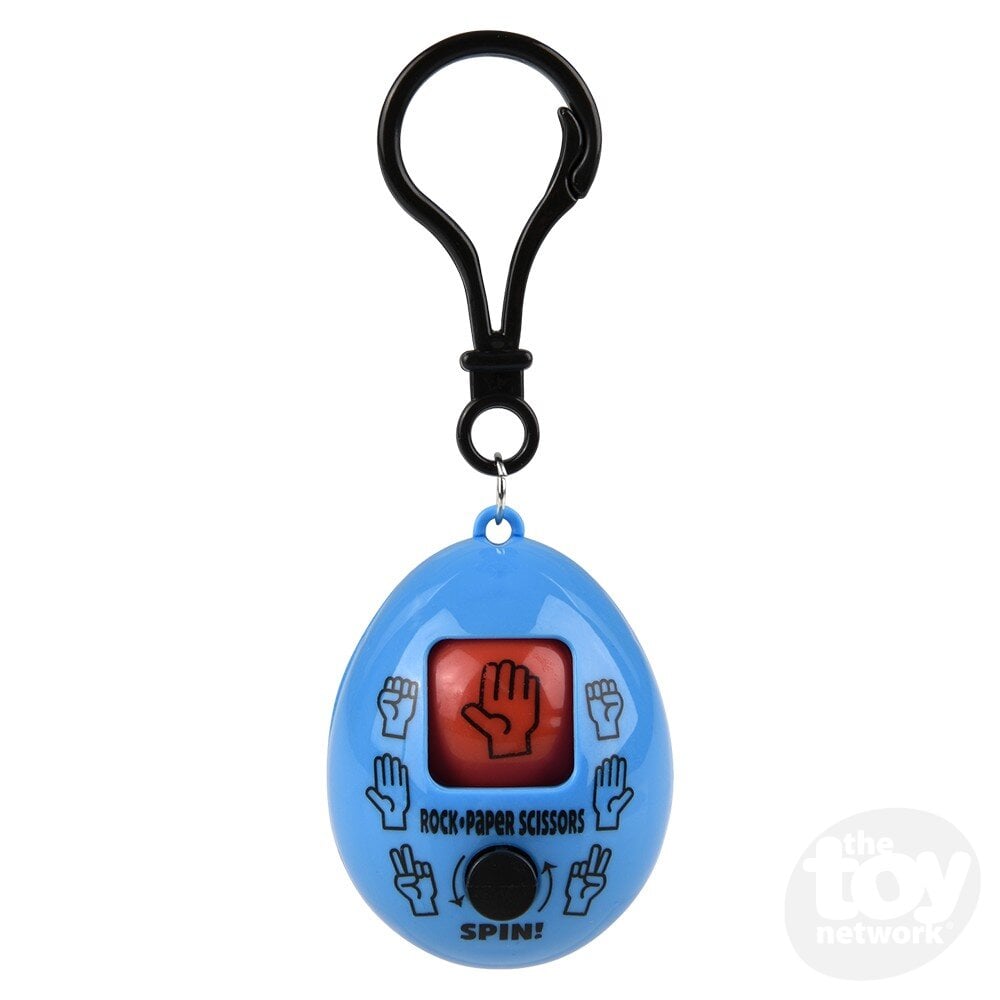 Rock, Paper, Scissors Backpack Clip