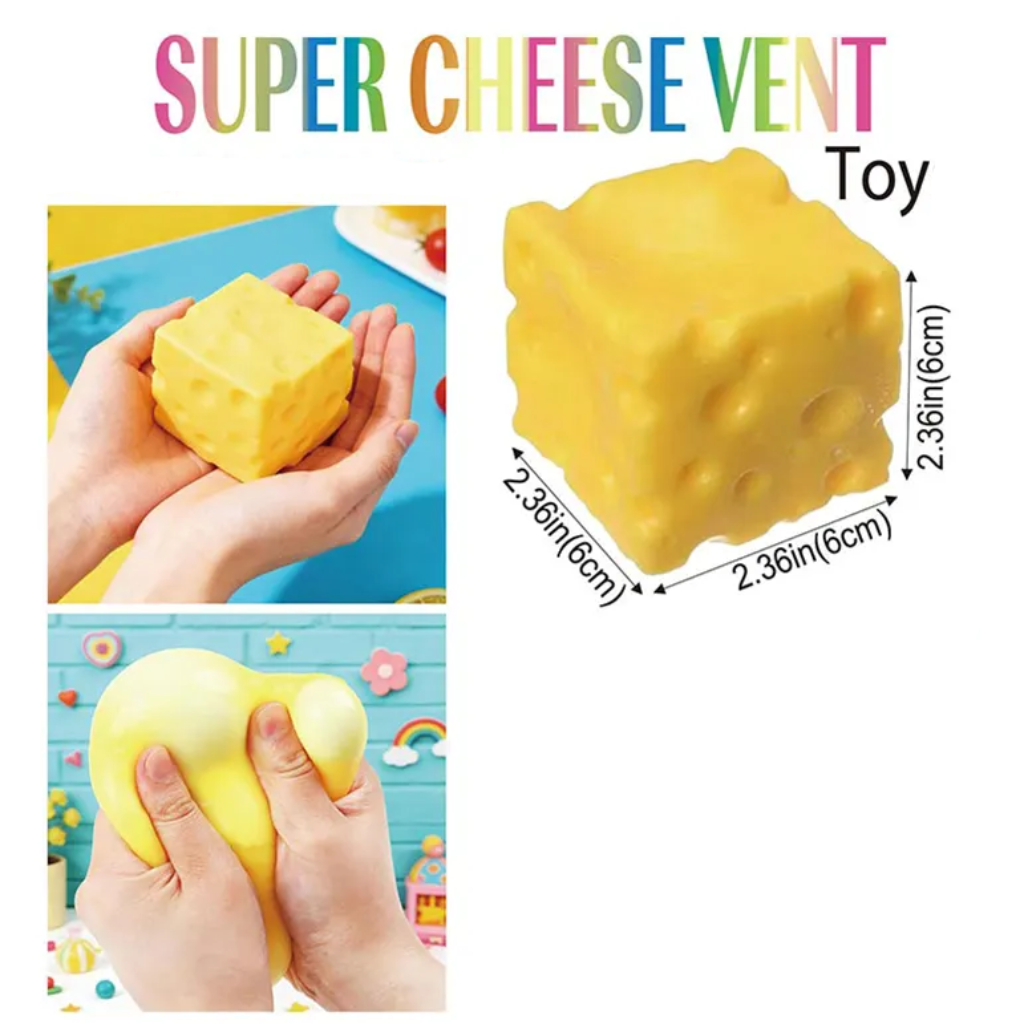 Cheese Vent Toy Squishy