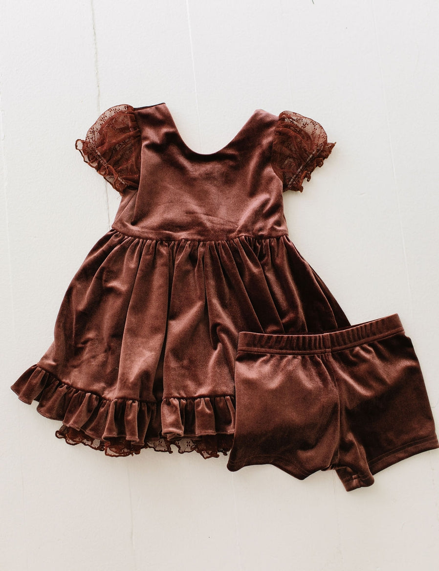 Eleanor Dress - Cocoa Blush