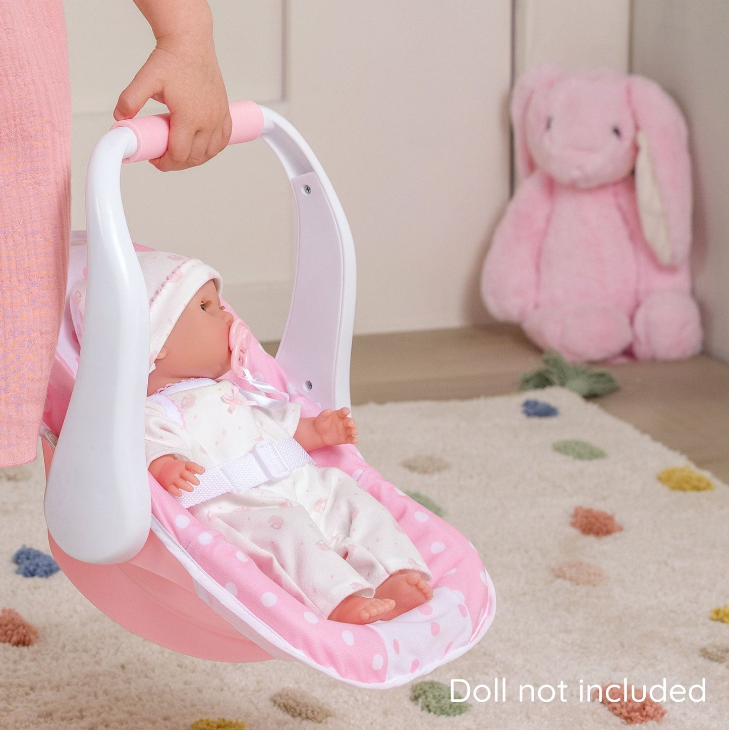 Pink Dot Carrier W/ Multi-Position Handle