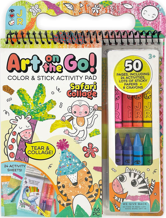 Art On The Go! Safari Collage