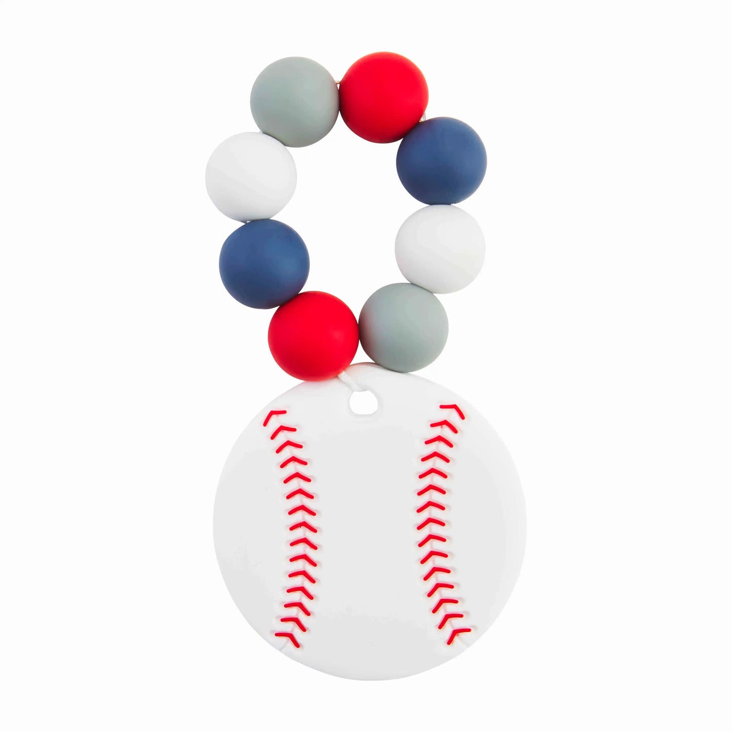 Baseball Silicone Teether