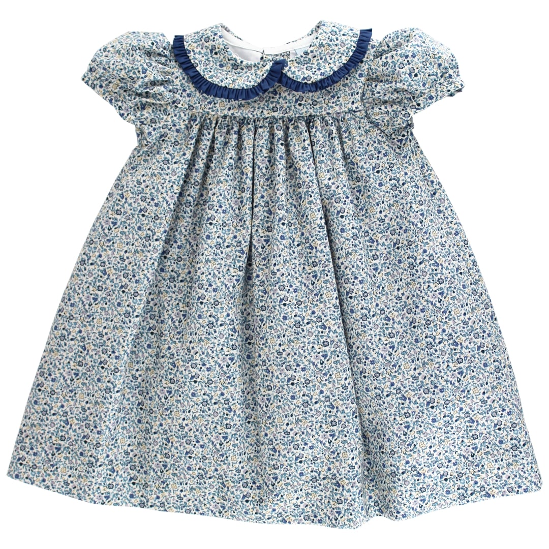 Posh Posies W/ Cornflower Float Dress