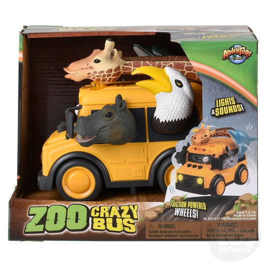 Animal School Bus W/ Light