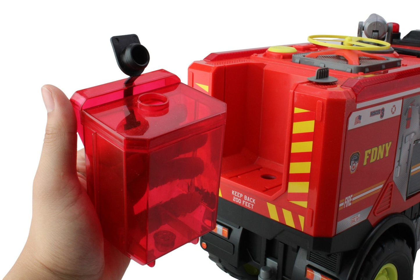 FDNY Rescue Truck W/ Water Gun and Drone