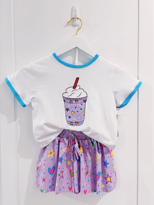 Glitter Frappe Boxy Tee