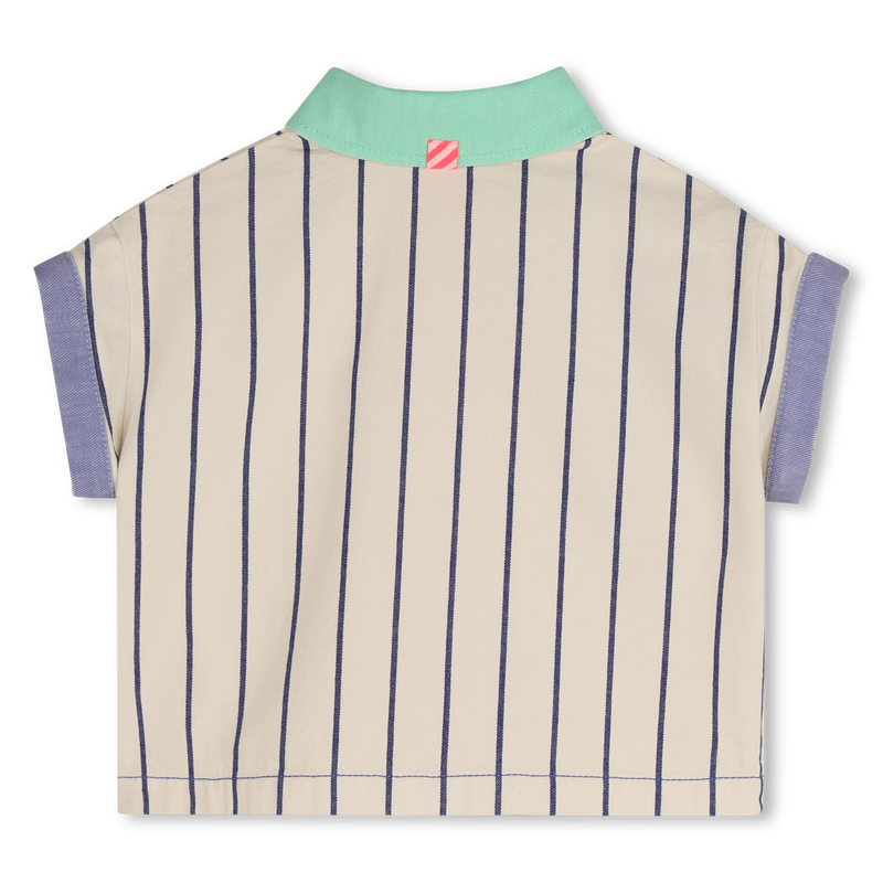 Striped Short-Sleeved Shirt