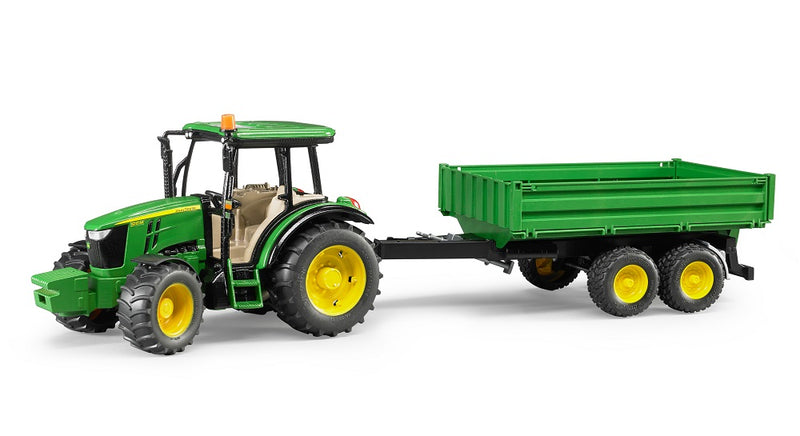 John Deere 5115 M W/ Tipping Trailer