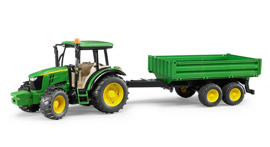 John Deere 5115 M W/ Tipping Trailer