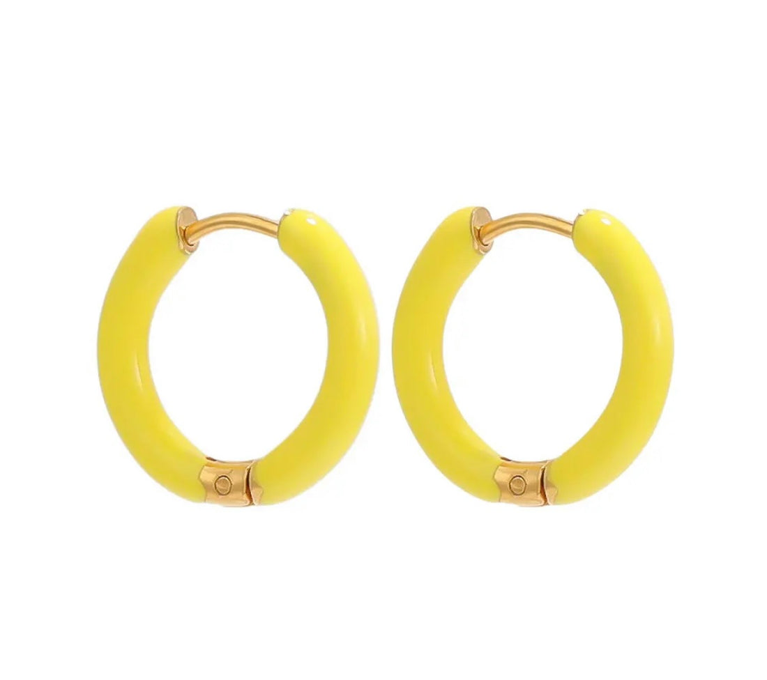 Yellow Kokomo Earring