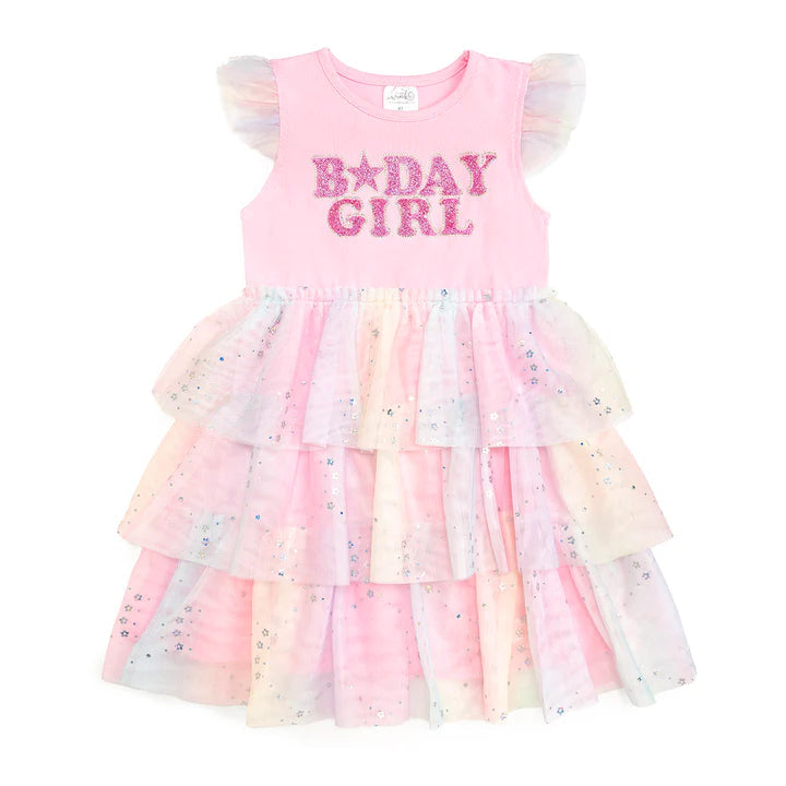 Birthday Girl Fairy Tutu Dress