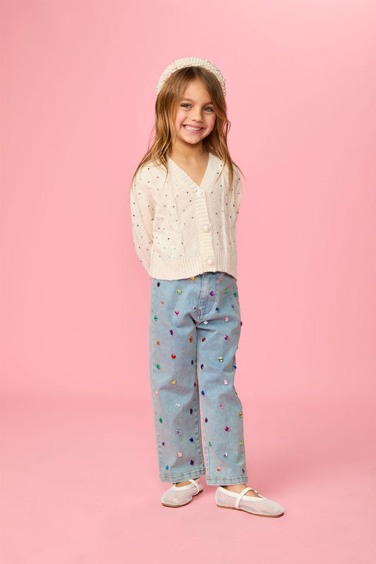 Leah Crystal Cardigan