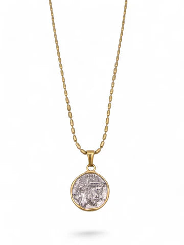 In Charge Coin Necklace