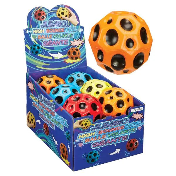 Jumbo Super High Bounce Space Ball - Assorted