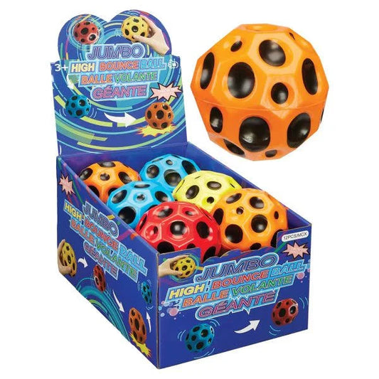Jumbo Super High Bounce Space Ball - Assorted