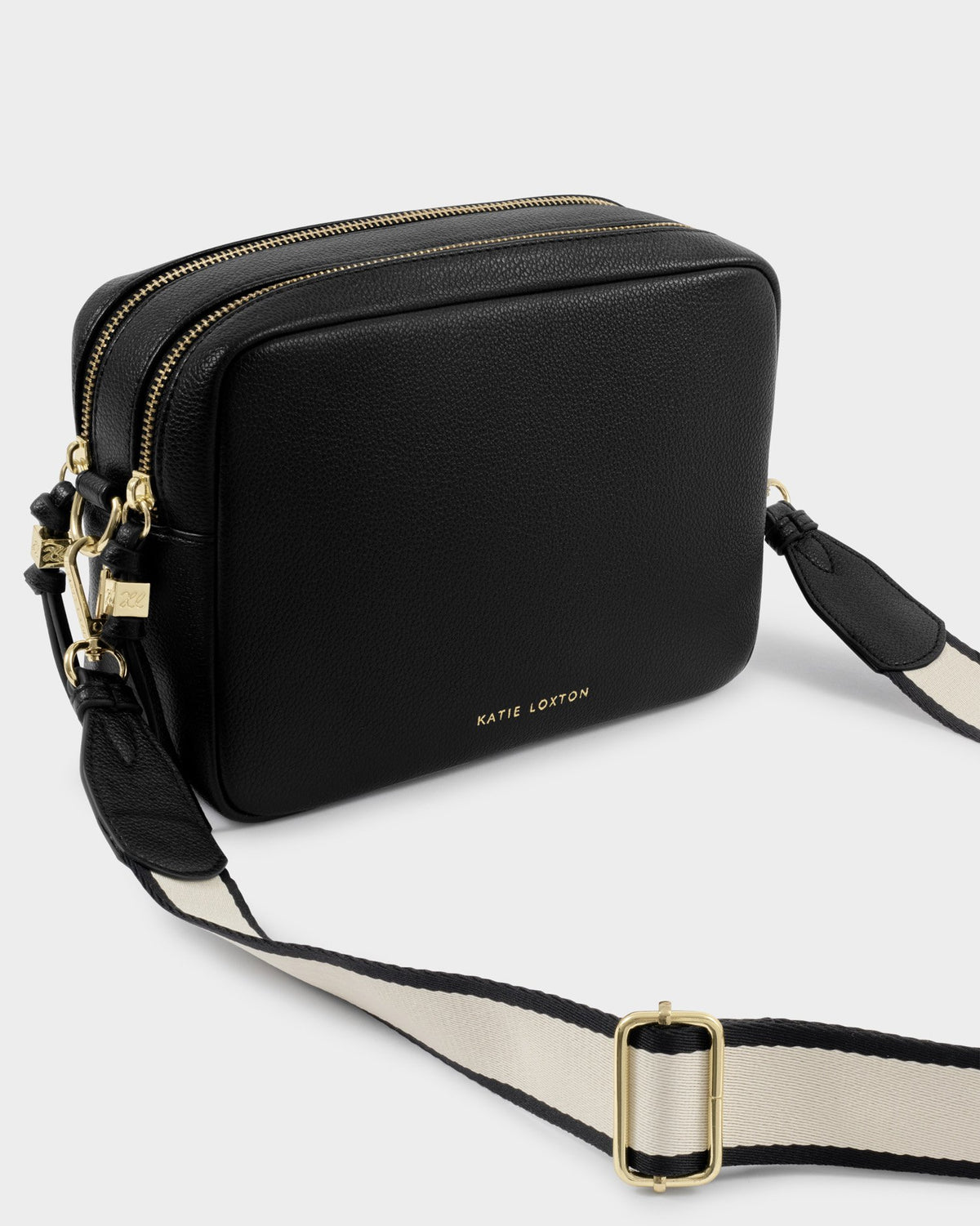 Lottie Large Crossbody Bag - Black