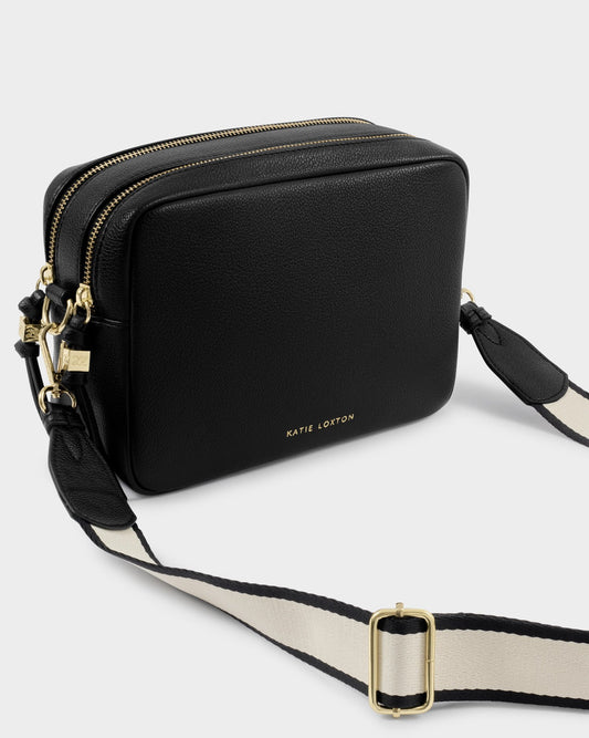 Lottie Large Crossbody Bag - Black