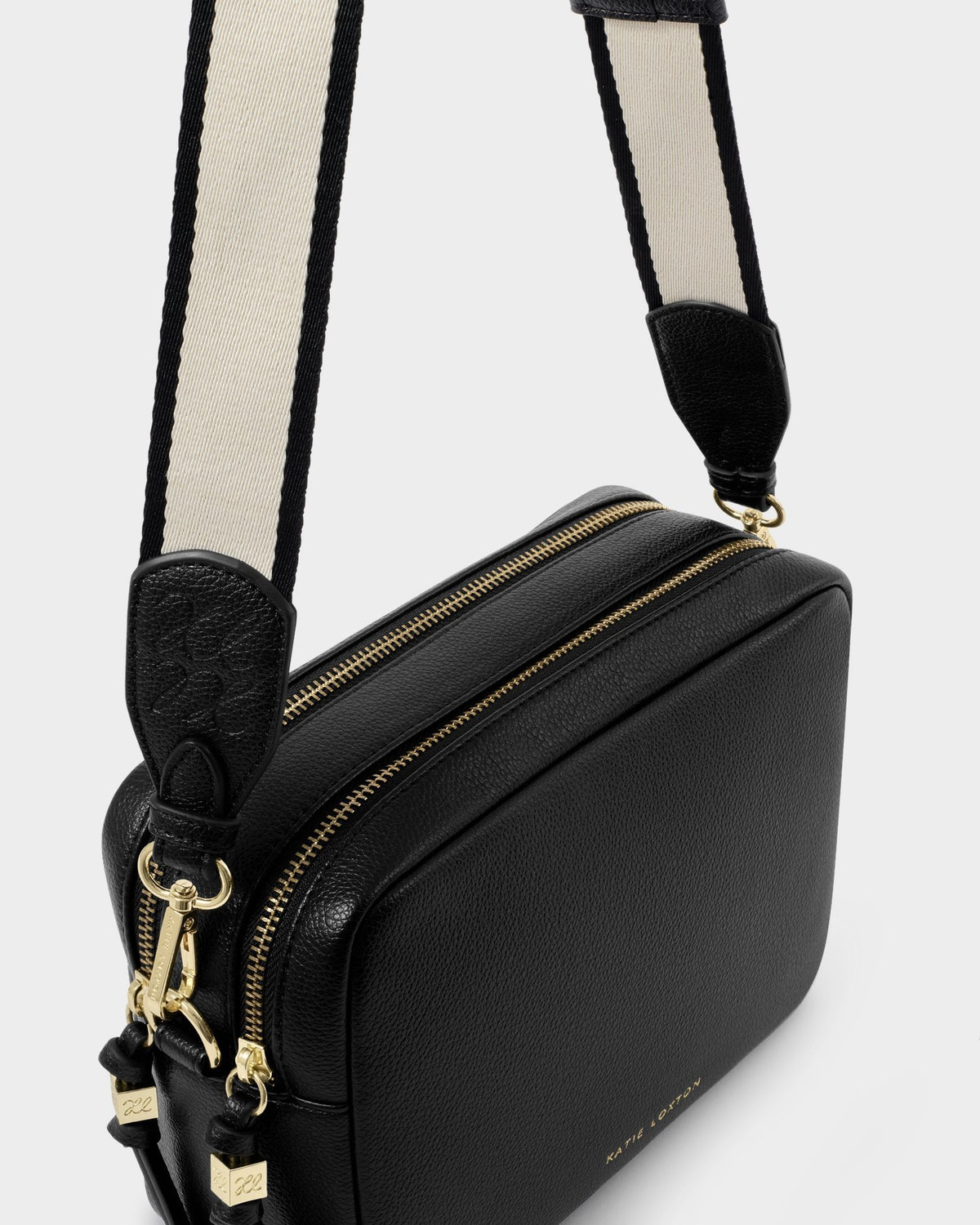 Lottie Large Crossbody Bag - Black