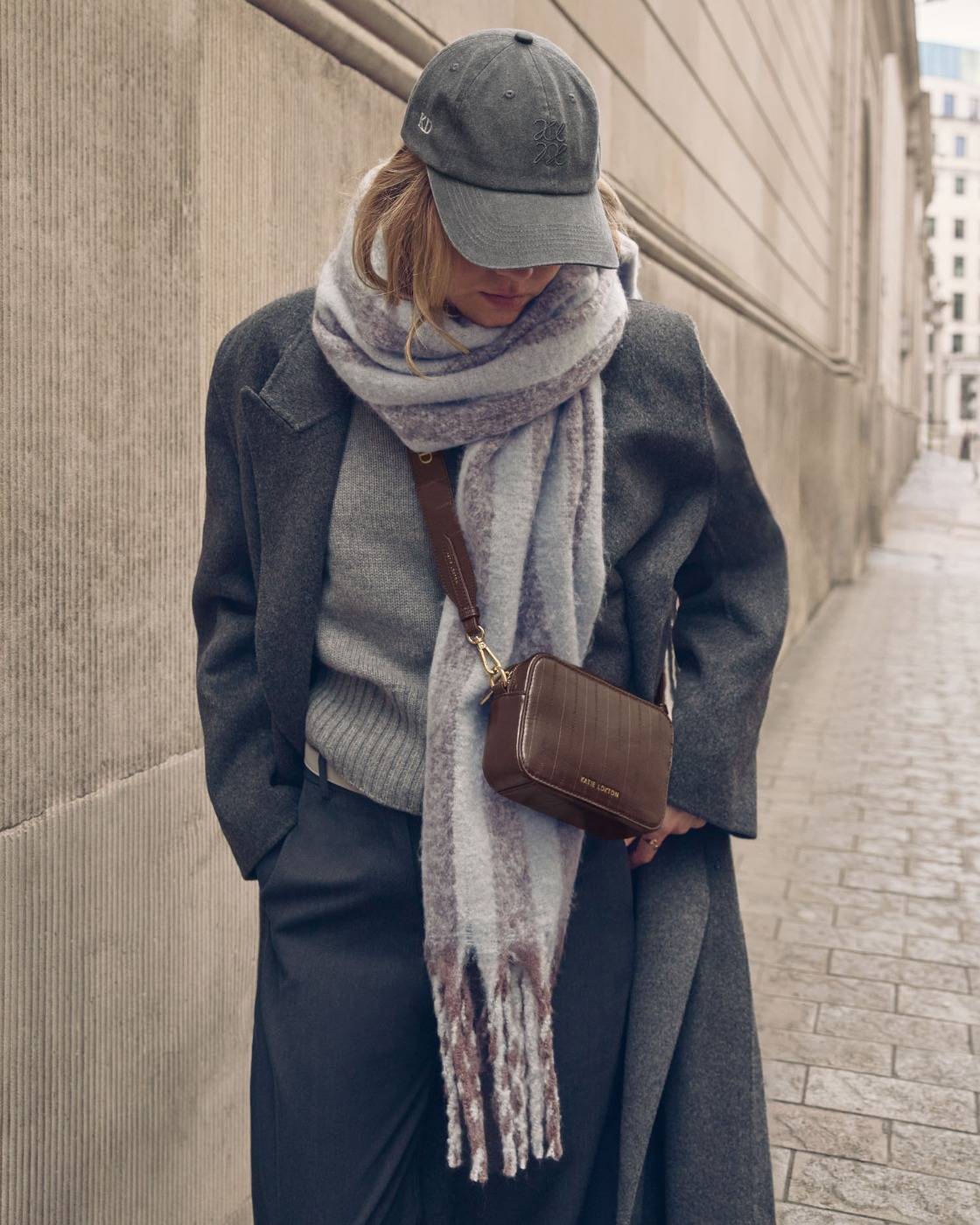 Avery Small Crossbody Bag - Chocolate Eel