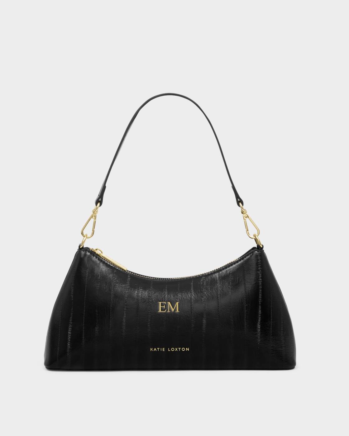 Miley Small Shoulder Bag - Black Eel