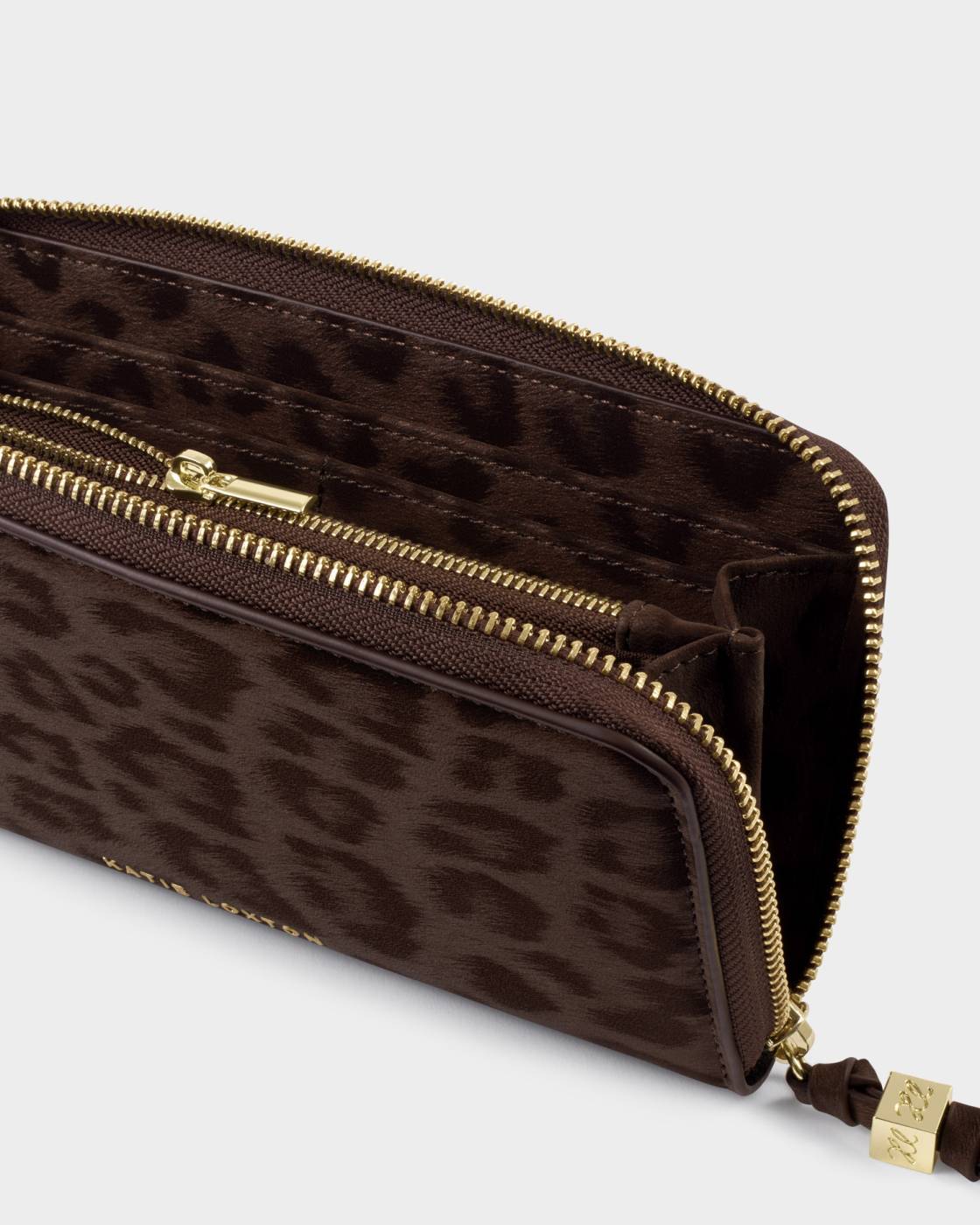Large Wallet - Chocolate Leopard
