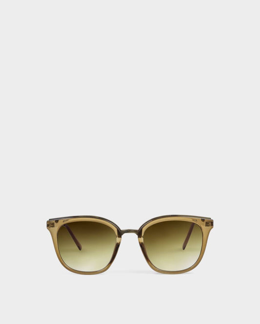 Provence Soft Square Sunglasses - Khaki