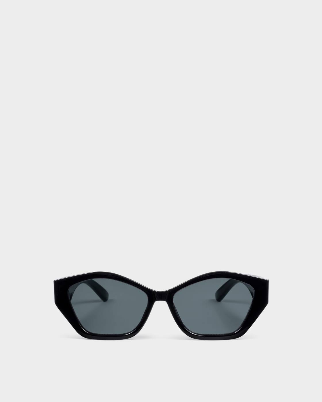 Lindos Hexagon Sunglasses - Black