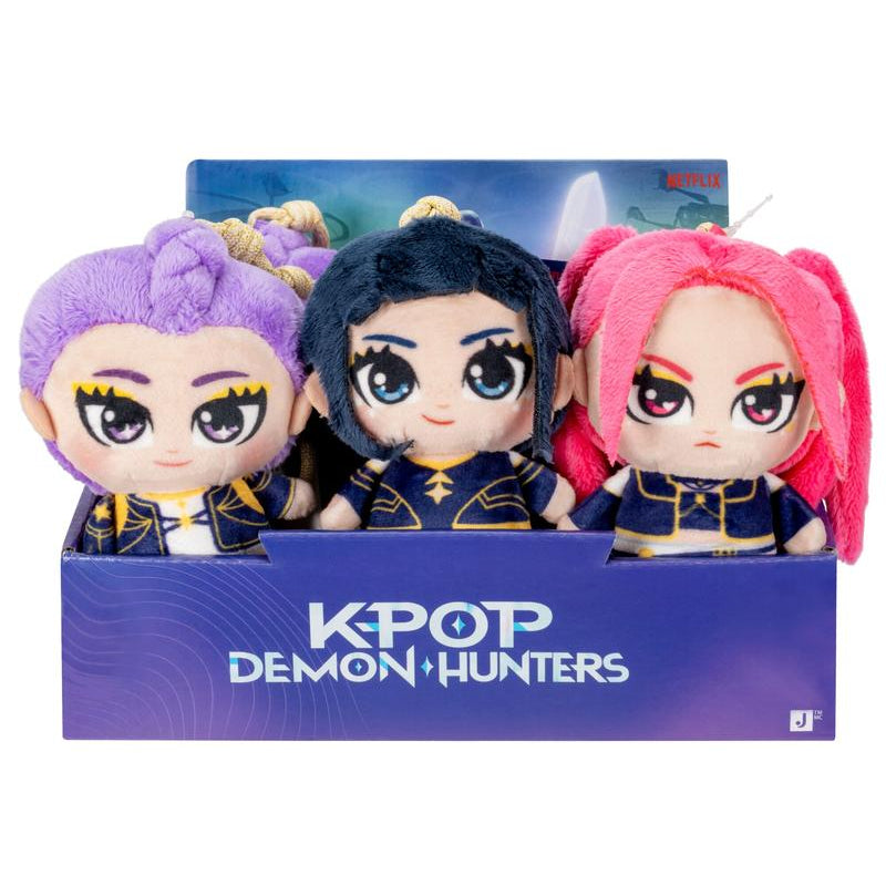 4" K-pop Demon Hunters Plush Clip On