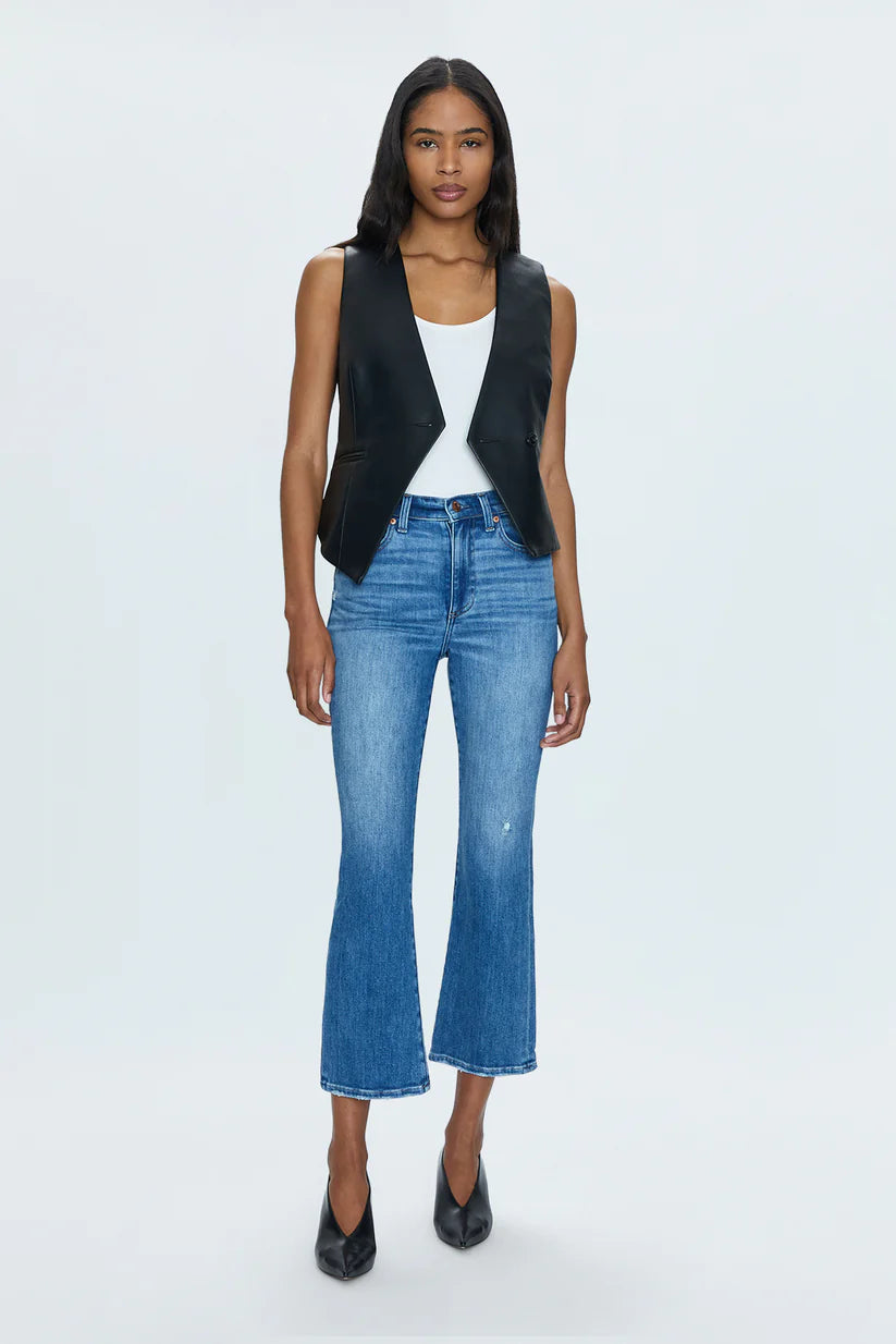 Lennon High Rise Crop Boot Jean