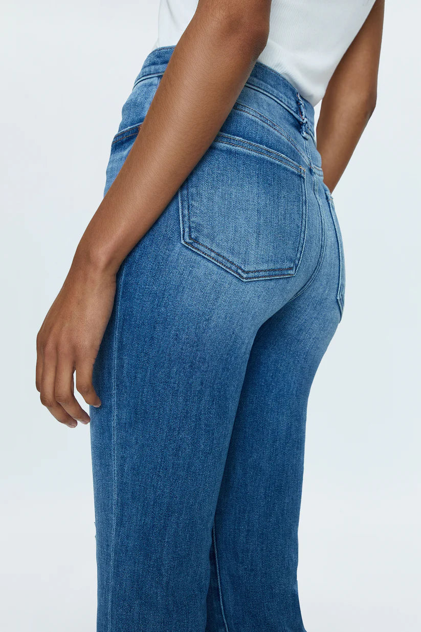 Lennon High Rise Crop Boot Jean