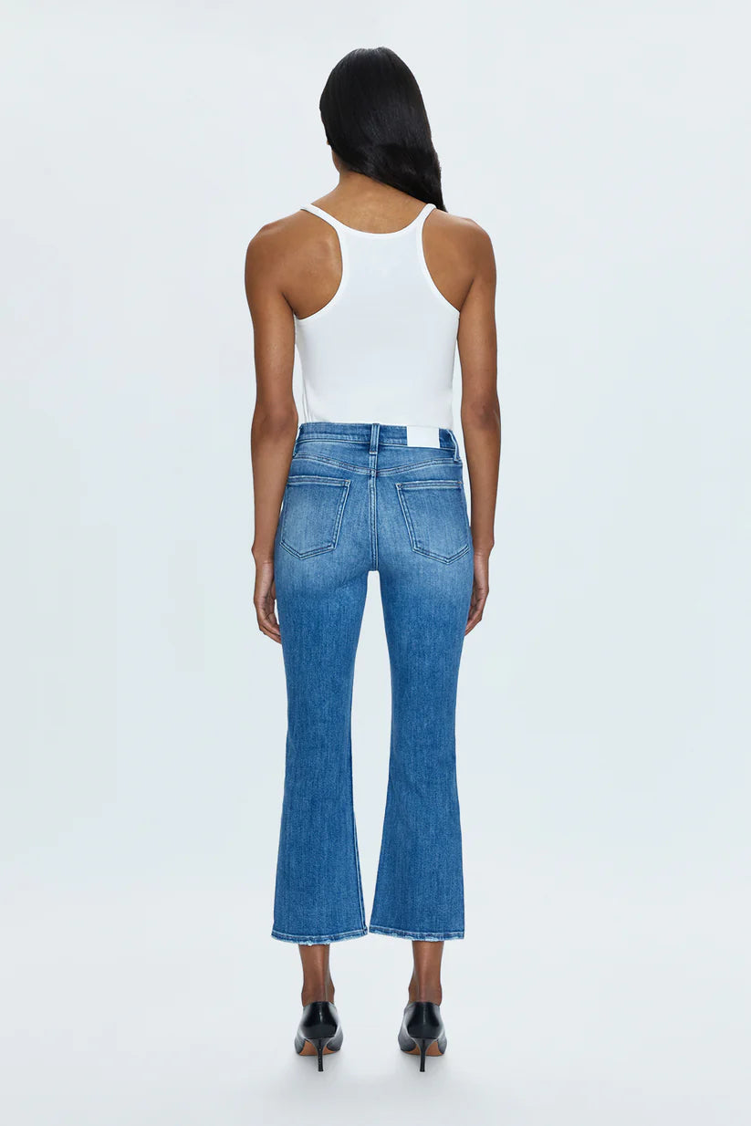 Lennon High Rise Crop Boot Jean