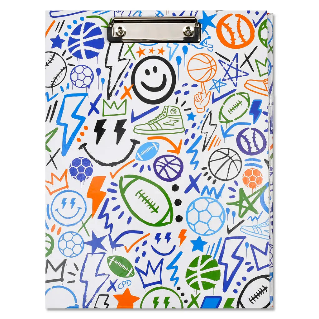Corey Paige Let's Go Sports Clipboard Set