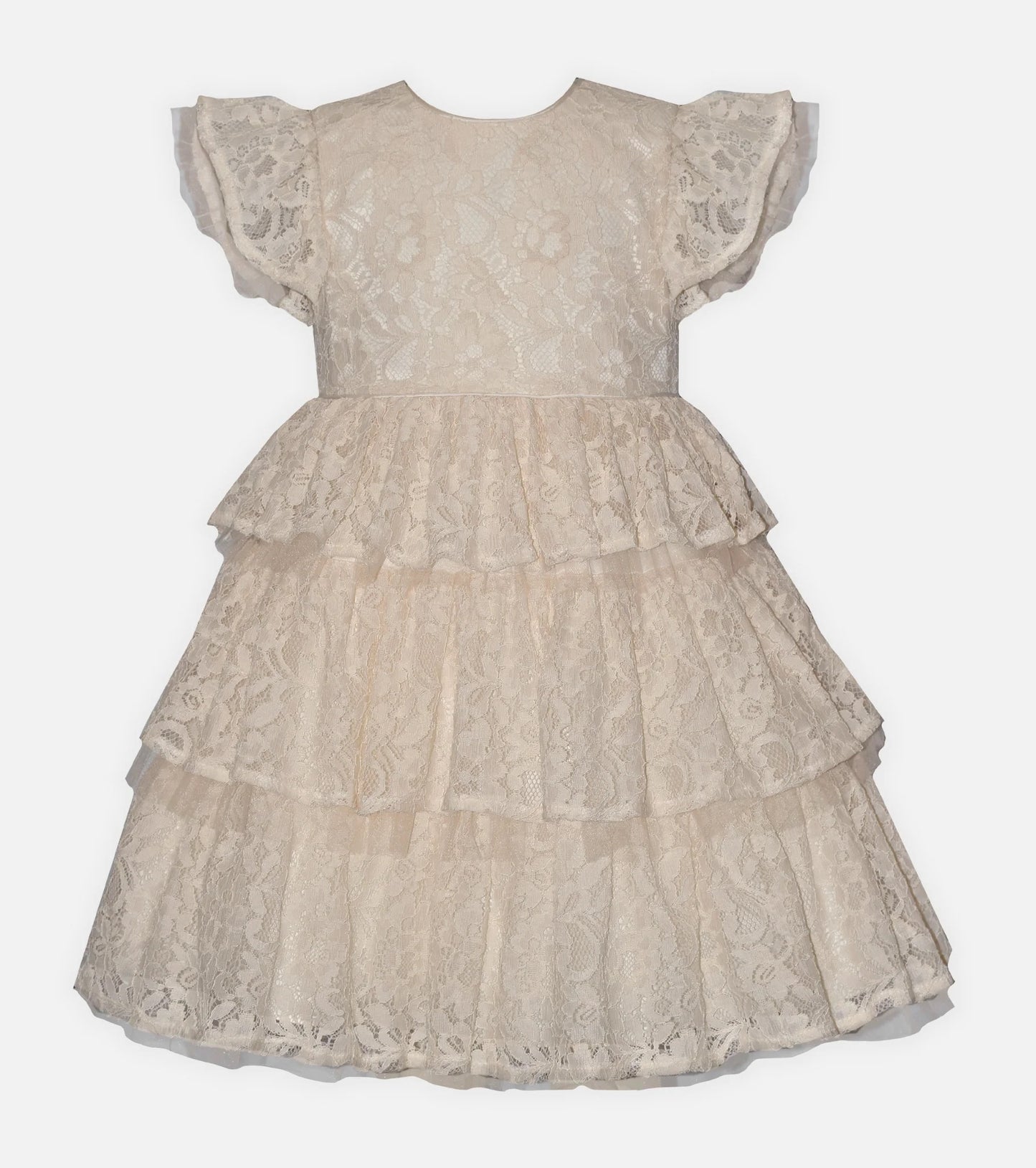Julianna Tiered Lace Party Dress