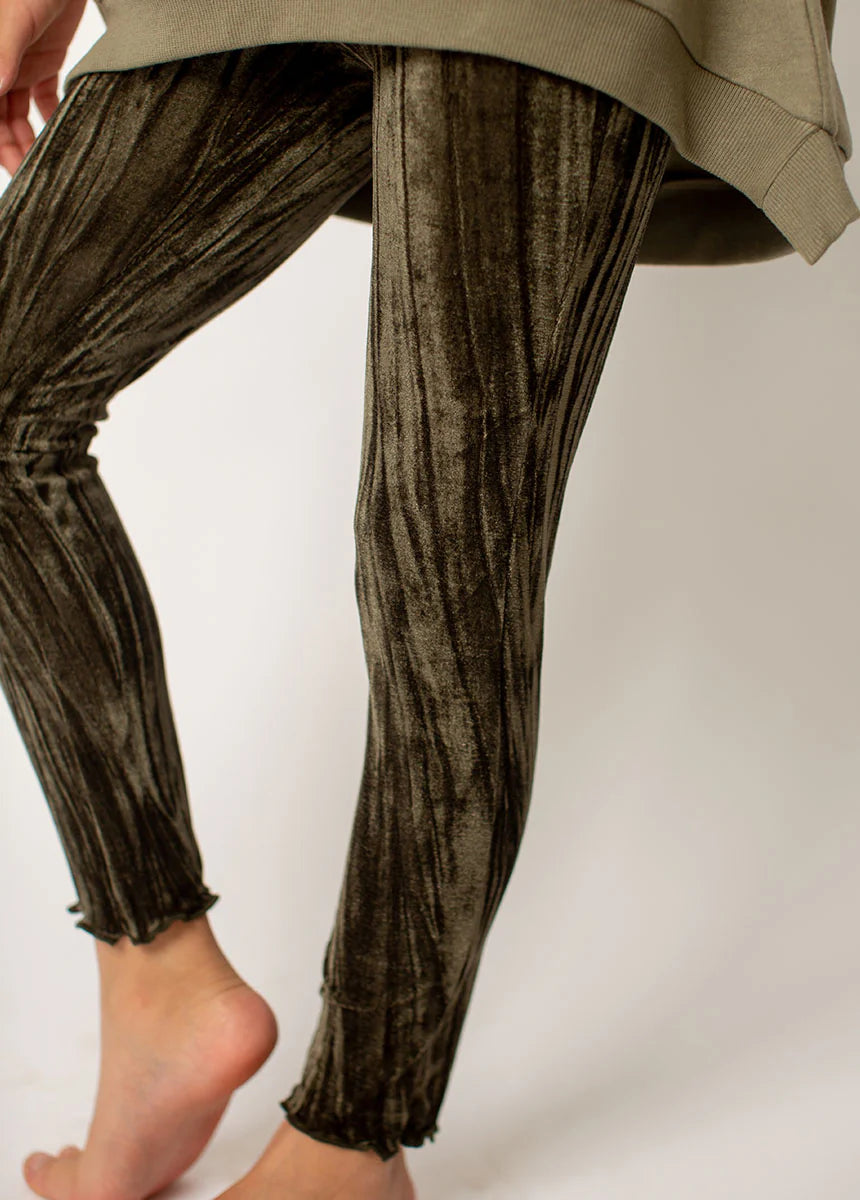 Burnt Olive Myla Leggings