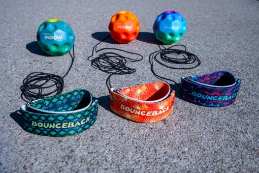 Gradient Bounce Back Moon Ball