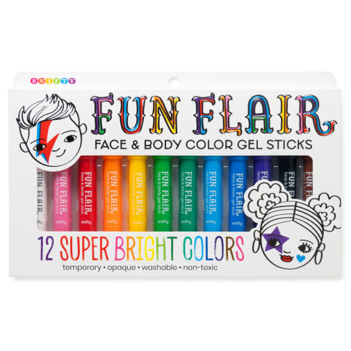 Fun Flair - Face & Body Color Gel Sticks