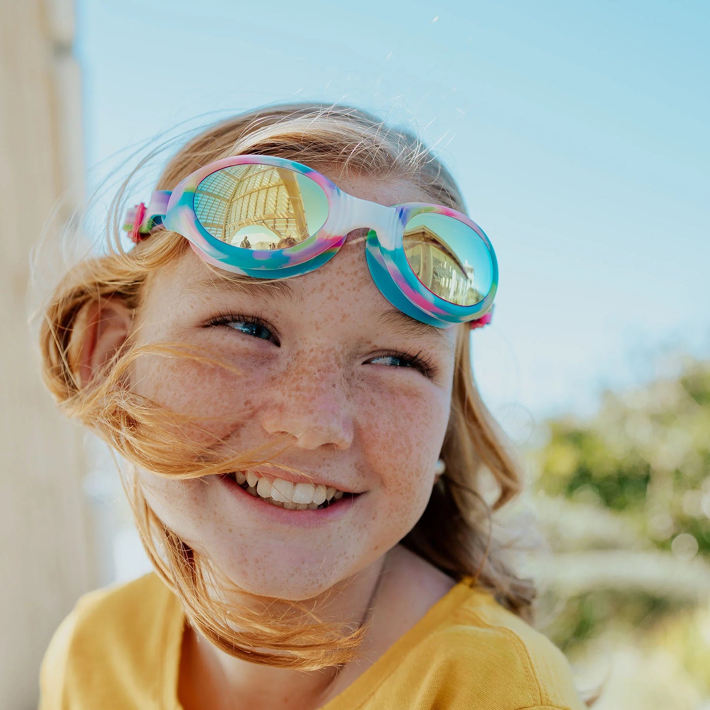 Neapolitan Swirl Taffy Girl Goggles