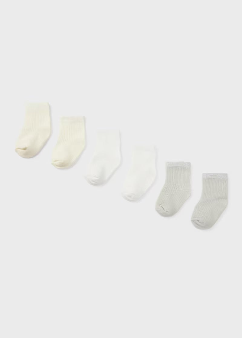 6pc EcoVero Socks - Neutrals